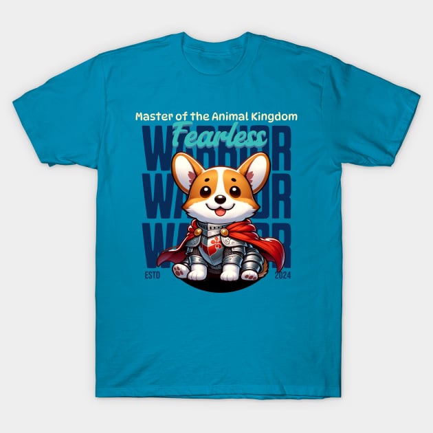 Fearless Warrior T-Shirt by CloudEagleson